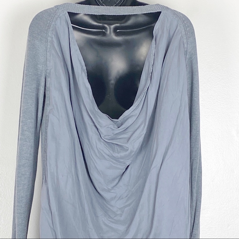 Lululemon Unity Pullover Drape Cutout Cashmere - image 7